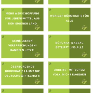 Landwirtschaft braucht Zukunft – jetzt sichtbar werden!